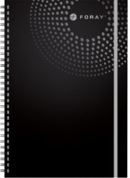 Cahier à spirale Foray Executive Ligné microperforé A5+ 80 g