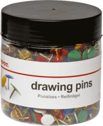 Punaises Office Depot Assortiment 10,5mm 1000 unités