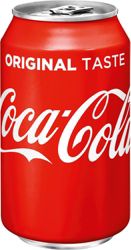 Coca Cola Regular Canette 24 Unités de 330 ml