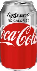 Coca Cola Light Canette 24 Unités de 330 ml