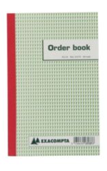 Carnet de commandes autocopiant Exacompta 3137X triplicata Blanc, vert Ligné 13,5 x 21 cm 25 feuilles