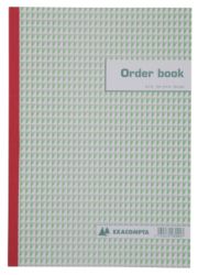 Carnet de commandes autocopiant Exacompta 3141X triplicata Blanc, vert Ligné 21 x 29,7 cm 25 feuilles