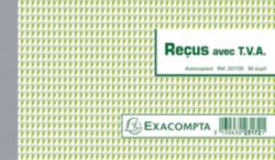 Manifold autocopiant Exacompta Blanc 10,5 x 18 cm 25 feuilles