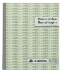 Carnet de commandes autocopiant Exacompta 53104X Bilingue NL
