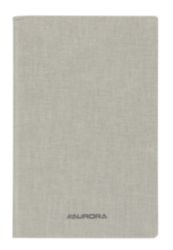 Carnet relié AURORA Crème Quadrillé 5 x 5 mm A4 14,5 x 22 cm 96 feuilles