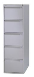 Caisson à tiroirs pour dossiers suspendus Bisley Gris 470 x 622 x 1&nbsp;511 mm