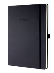 Bloc notes Sigel Conceptum A4 Noir Quadrillé 5 x 5 mm oui 80 g