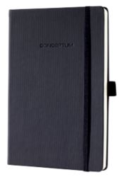 Carnet Sigel Conceptum A5 Noir Blanco 80 g