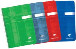 Cahier à spirale Clairefontaine Blanc Ligné non A5 21 x 14,8 cm 90 g