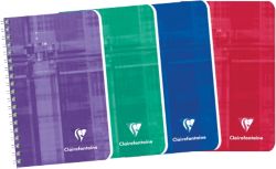 Cahier à spirale Clairefontaine Blanc Quadrillé 4 x 4 mm non 12 x 7,5 cm 90 g