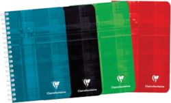 Cahier à spirale Clairefontaine Blanc Ligné non 170 x 110 mm 17 x 11 cm 90 g