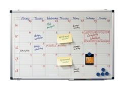 Planning hebdomadaire Legamaster Premium Blanc 90 x 60 cm