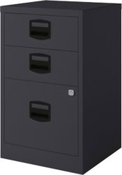 Caisson à tiroirs Bisley Noir 413 x 400 x 672 mm