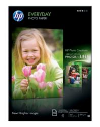 Papier photo jet d'encre HP Everyday Blanc Brillant 200 g