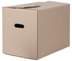 Caisses pour déménagement et pour livres Marron 480 (l) x 320 (P) x 360 (H) mm 10 Unités