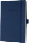 Sigel Conceptum A5 Gebunden Mitternachstblau Hardcover-Notizbuch Kariert 97 Blatt