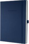 Sigel Notizbuch Hardcover CO646 Mitternachtsblau Kariert DIN A4