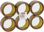 Scotch Verpackungsklebeband Braun 50 mm (B) x 66 m (L) PP (Polypropylen) 371 6 Rollen