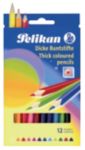 Pelikan Dicke Buntstifte BSD12DN Farbig sortiert 12 Stück