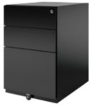 Bisley Rollcontainer Note 2 Schubladen Schwarz 420 x 565 x 645 mm