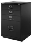 Bisley Hängeregistraturschrank F Serie 3 Schubladen Schwarz 470 x 470 x 711 mm