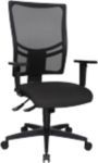 Realspace Ergonomischer Bürostuhl Synchronmechanismus Höhenverstellbare Armlehne Höhenverstellbarer Sitz Anthrazit 110 k...