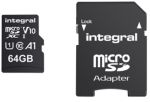 Integral Micro SDXC Flash-Speicherkarte V10 64 GB