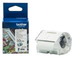 Brother Cz-1005 Authentic Label Tape Self Adhesive White 50 Mm X 5M