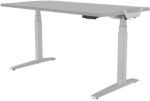 Fellowes Levado Elektrisch Höhenverstellbar Sitz-Stehschreibtisch Rechteckig Grau T-Fuß 1.829 (B) x 698 (T) x 1.257 (H) ...