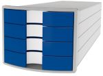 Thumbnail - HAN Schubladenset Impuls Polystyrol Hellgrau, Blau 28 x 36,7 x 23,5 cm