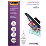 Thumbnail - Fellowes ImageLast Enhance Laminierfolien DIN A5 Glänzend 80 Mikron (2 x 80) Transparent 100 Stück