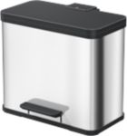 Thumbnail - Hailo Öko duo Plus L Abfalleimer 17 L + 9 L Schwarz, Silber Edelstahl