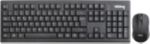 Viking Drahtlose Tastatur und Maus HKM8117 Schwarz QWERTZ