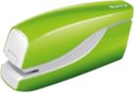 Leitz NeXXt WOW Elektrisches Heftgerät 5566 Halbstreifen 10 Blatt Grün E1 Kunststoff, Metall 1035093