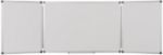 Bi-Office Earth Klappbares Whiteboard Magnetisch Beidseitig 120 (B) x 90 (H) cm Weiß
