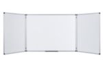 Thumbnail - Bi-Office Maya Klappbares Whiteboard Magnetisch Lackierter Stahl Beidseitig 90 (B) x 60 (H) cm