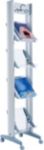 Paperflow DIN A4 Prospektständer Silber 4.24X32TT.35 330 (B) x 385 (T) x 300 (H) mm
