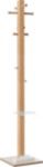 Paperflow freistehender Garderobenständer Holz easyCloth 350 x 350 x 1780mm Weiß