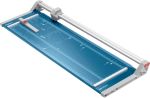 Dahle Professional Rollenschneidemaschine DIN A1 960 mm Selbstschärfendes Stahl-Rundmesser Blau 10 Blatt