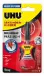 UHU Präzision Sekundenkleber Permanent Flüssig Transparent Flüssig 3 g