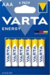 Thumbnail - Varta Batterien Energy AAA 6 Stück