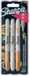 Sharpie Permanentmarker Fein Rundspitze - Farbig sortiert 3 Stück