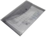 Rapesco Dokumentenmappe DIN A4 Druckknopf PP (Polypropylen) 24,1 (B) x 0,2 (T) x 35,4 (H) cm Grau 5 Stück