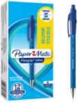 Papermate FlexGrip Ultra Kugelschreiber Blau Mittel 1 mm 12 Stück