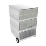 Thumbnail - PAPERFLOW Rollcontainer easyBox 4 horizontale Schubladen 642x390x436mm PERSO ROLLER