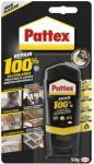 Pattex Repair 100% Alleskleber Permanent Flüssig Transparent Flüssig 50 g