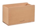 Legamaster 7-122725 Magnetischer Glastafel Zubehörhalter aus Holz Buche
