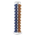 Scanpart Kapselhalter 40 Nespresso Kapseln Silber