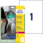 Thumbnail - AVERY Zweckform Ultra-Resistent Etiketten L7917-10 Selbsthaftend DIN A4 Weiß 210 x 297 mm 10 Blatt à 1 Etiketten