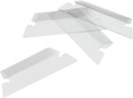 Djois Euroflex Sichtreiter DIN A4 Transparent Kunststoff 8 x 3 cm 25 Stück